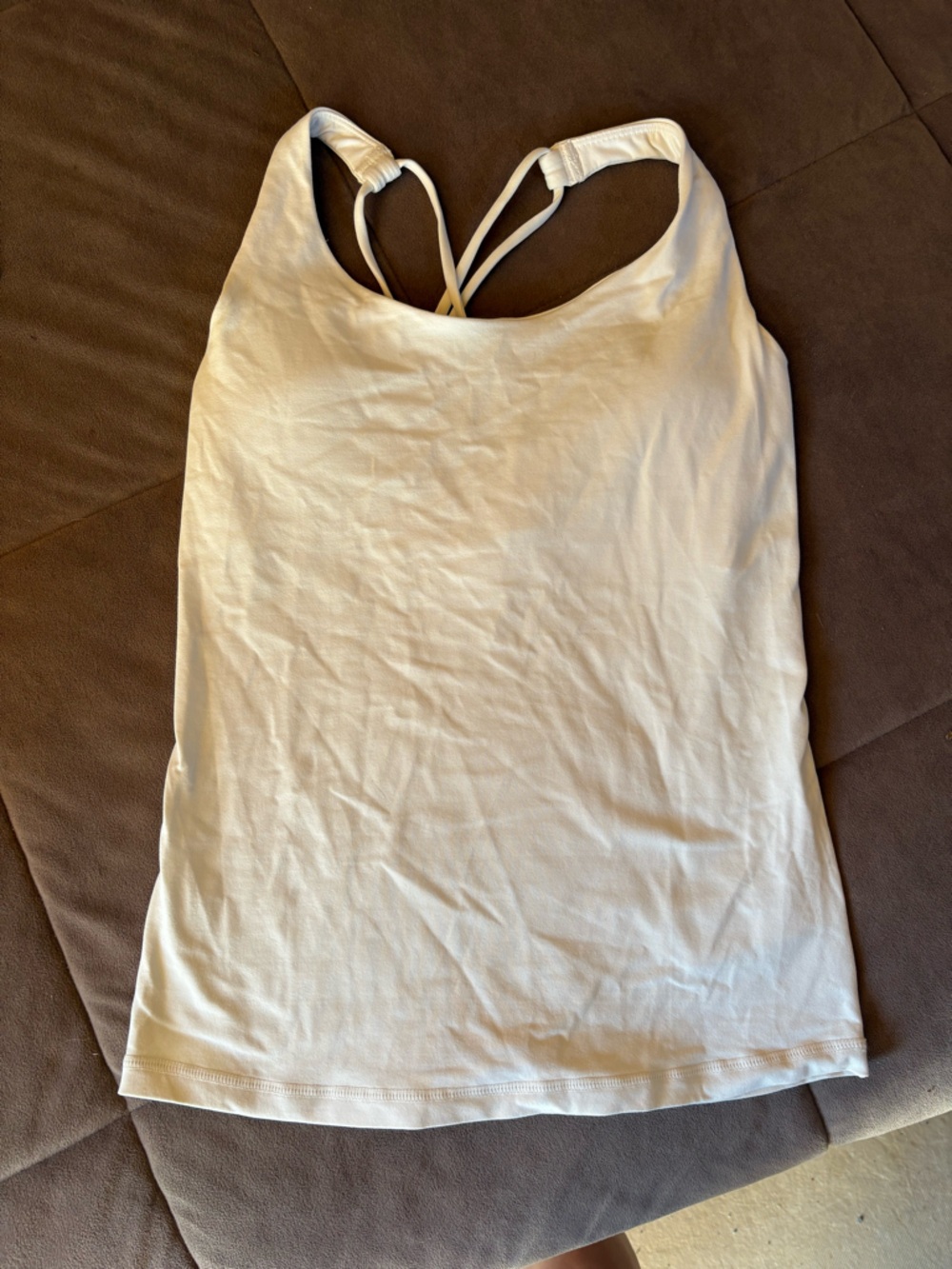 Prana Cream Racerback Pillow Topper Cover
